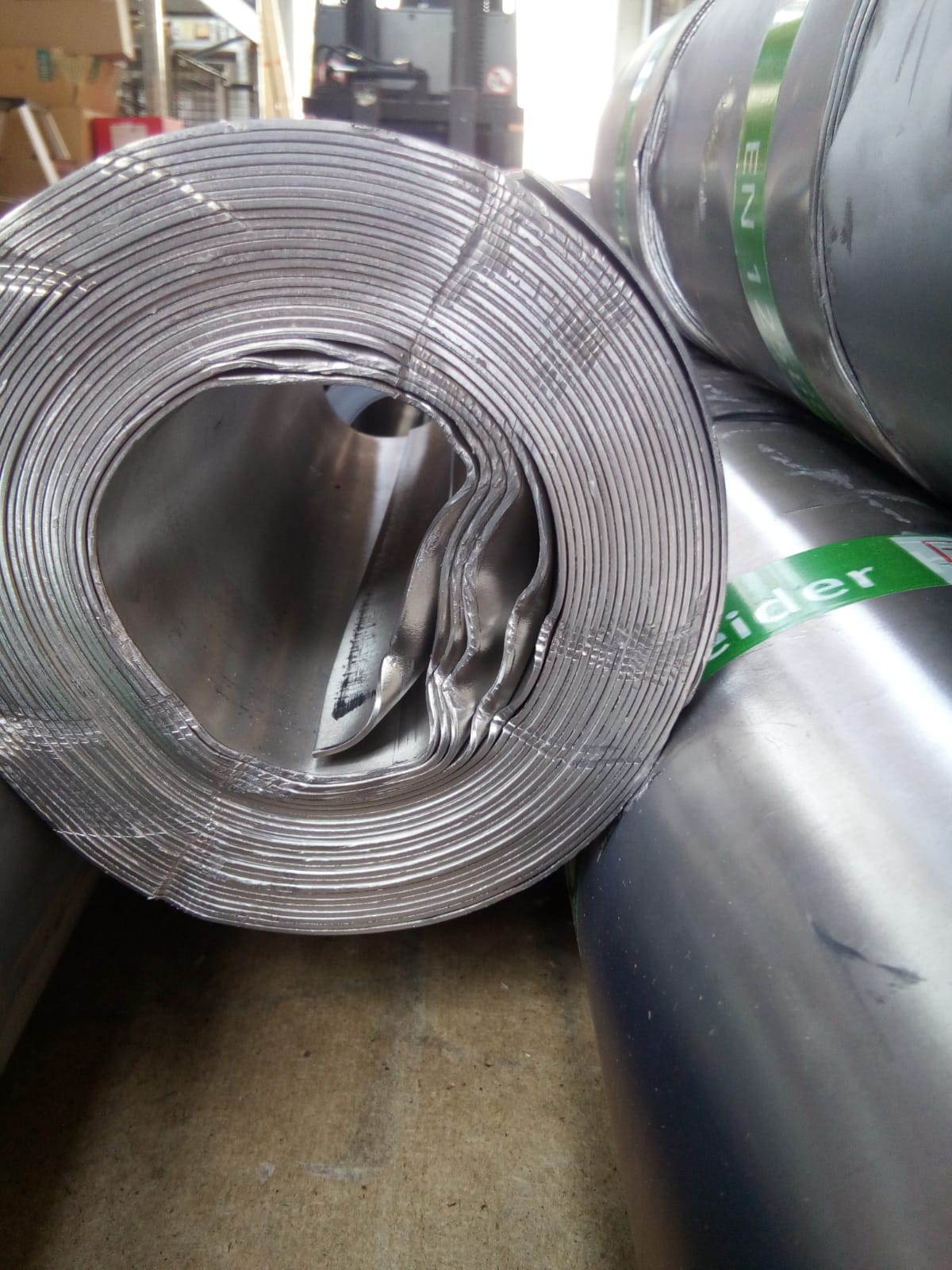 Walzblei Bleirolle B-WARE  25KG - ZWEITE WAHL - verschiedene Breiten
