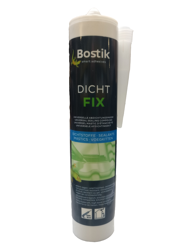 Bostik Dach Dicht Fix N555 Blechkleber Kartusche 300ml transparent