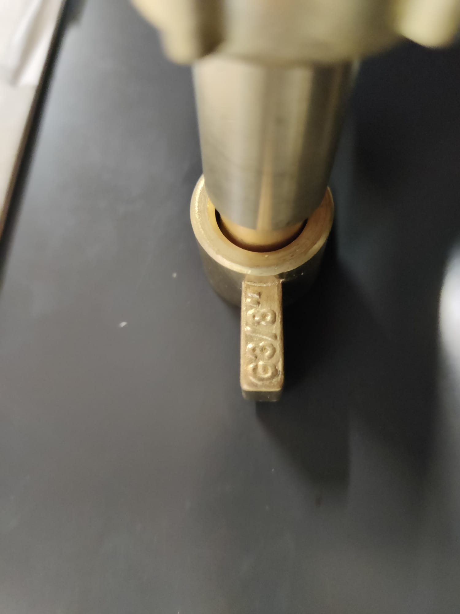 umfüllstutzen propan für kleinflaschen / handwerkerflaschen / gasflasche