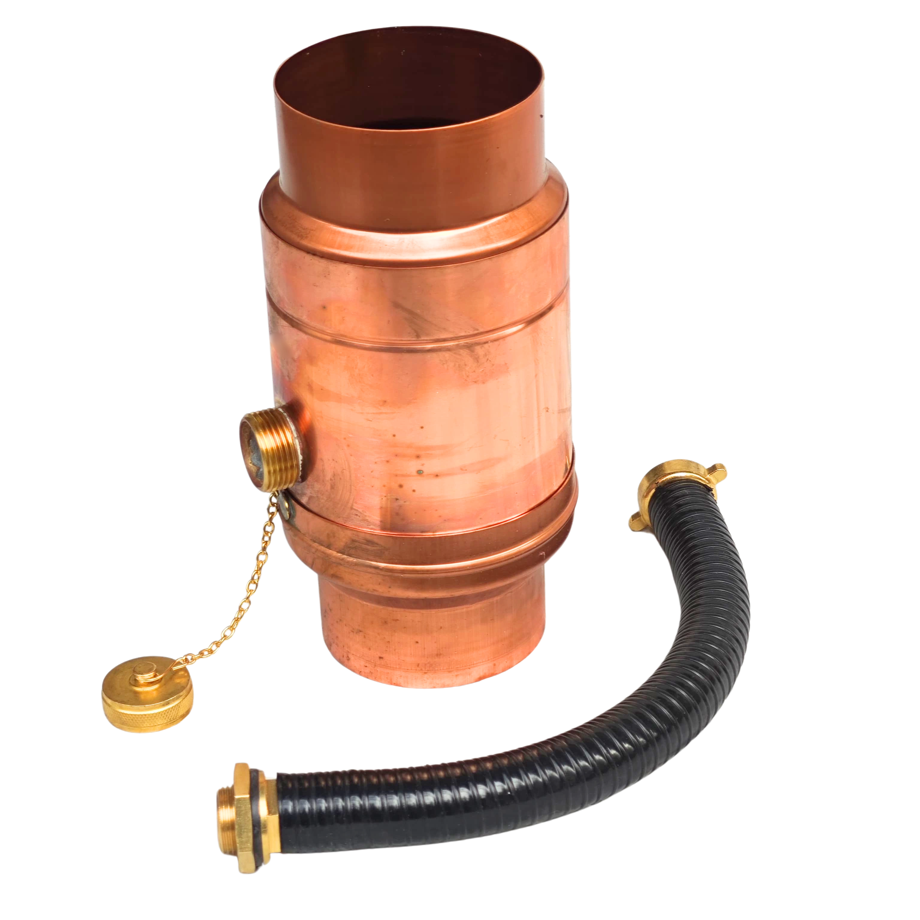 Regenwassersammler aus Kupfer