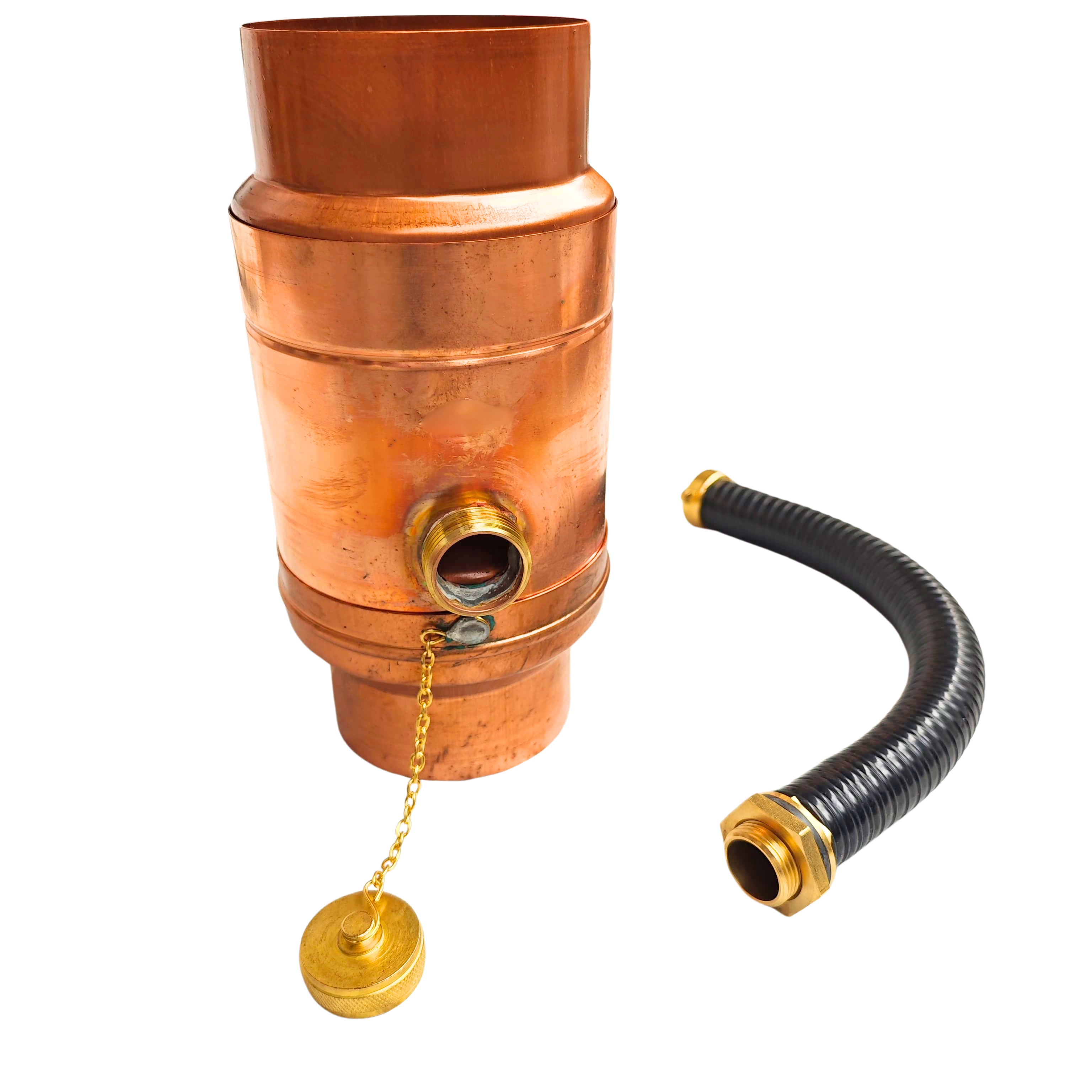 Regenwassersammler aus Kupfer