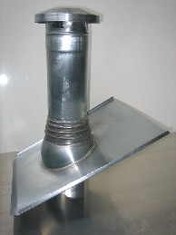 Belüftungsrohr / Entlüftungsrohr / Dunstabzug - Grundplatte