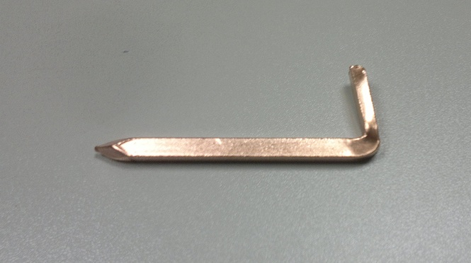Kupfer Mauerhaken